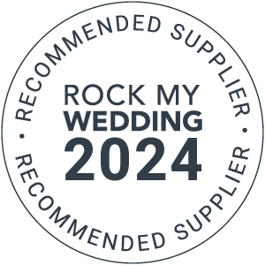 rock my wedding supplier badge
